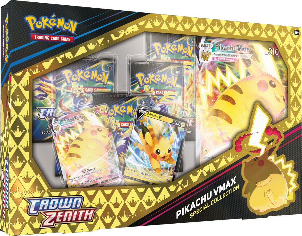 Pokémon TCG: Crown Zenith - Pikachu VMAX Special Collection Box